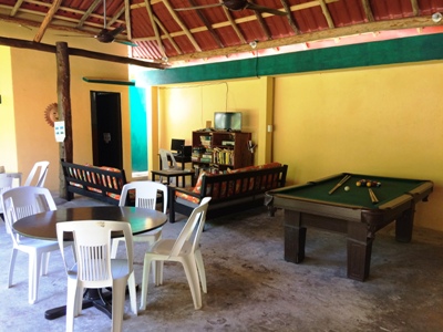 Amigos Hostel Cozumel communal area